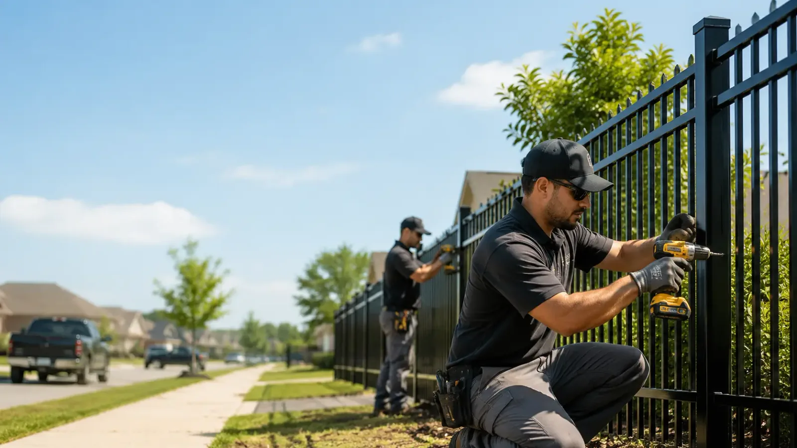 Metal Fence Installation in Slinger, WI
